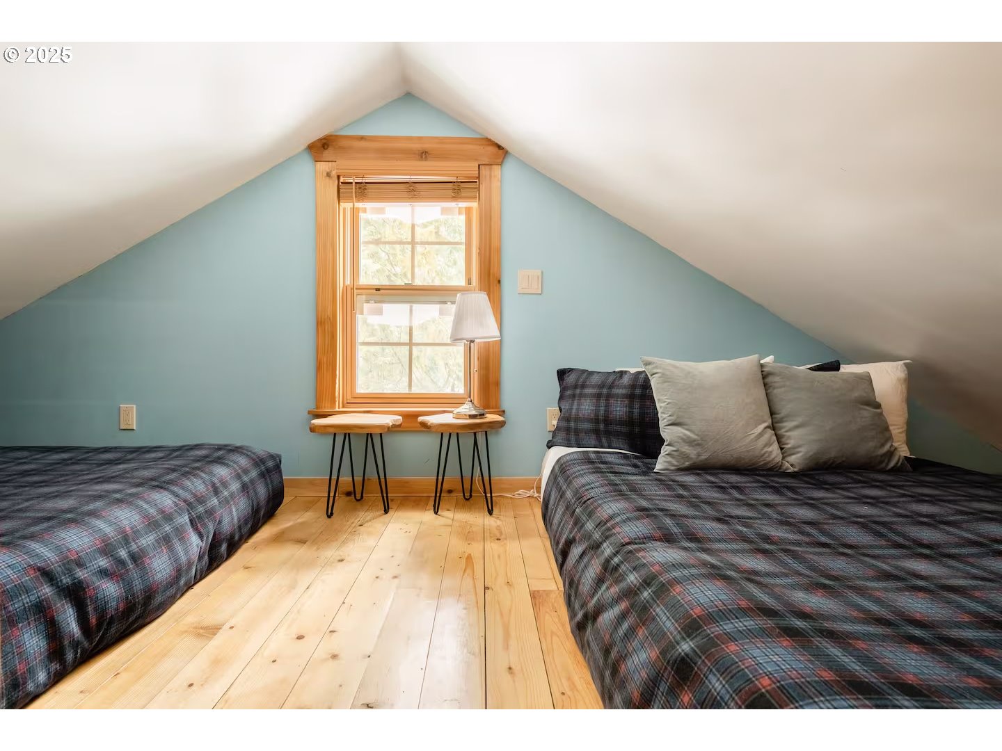 71010 Mc Farland Road Rhododendron, OR 97049 - Photo 24 of 34 a bedroom with a bed and a window