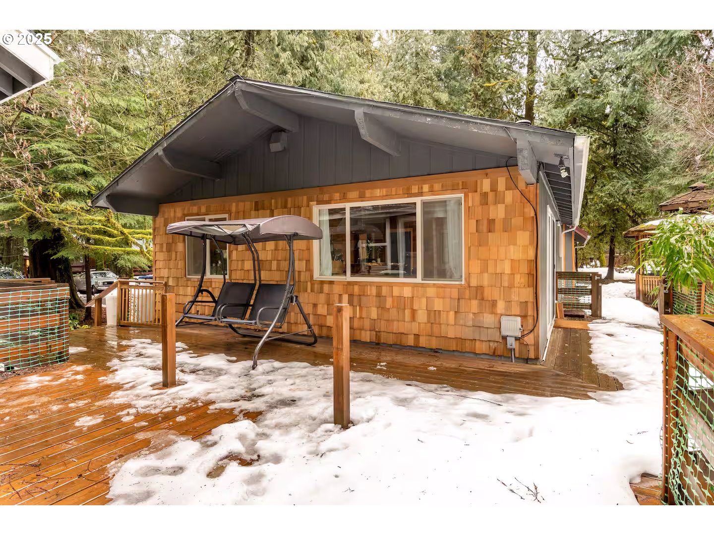 71010 Mc Farland Road Rhododendron, OR 97049 - Photo 34 of 34 a backyard of a house with seating space