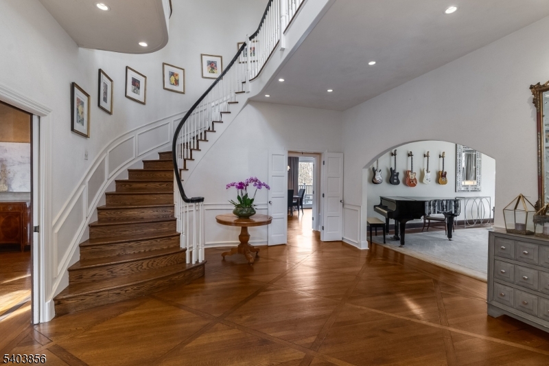 101 Sunny Branch Road Far Hills, NJ 07931 - Photo 5 of 35 a view of entryway livingroom and hall