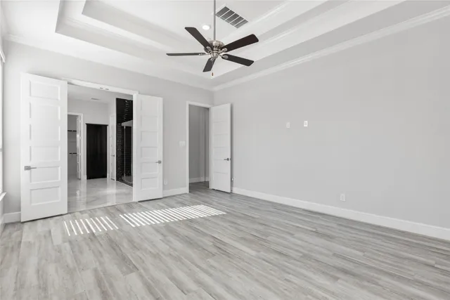 wooden floor in an empty room