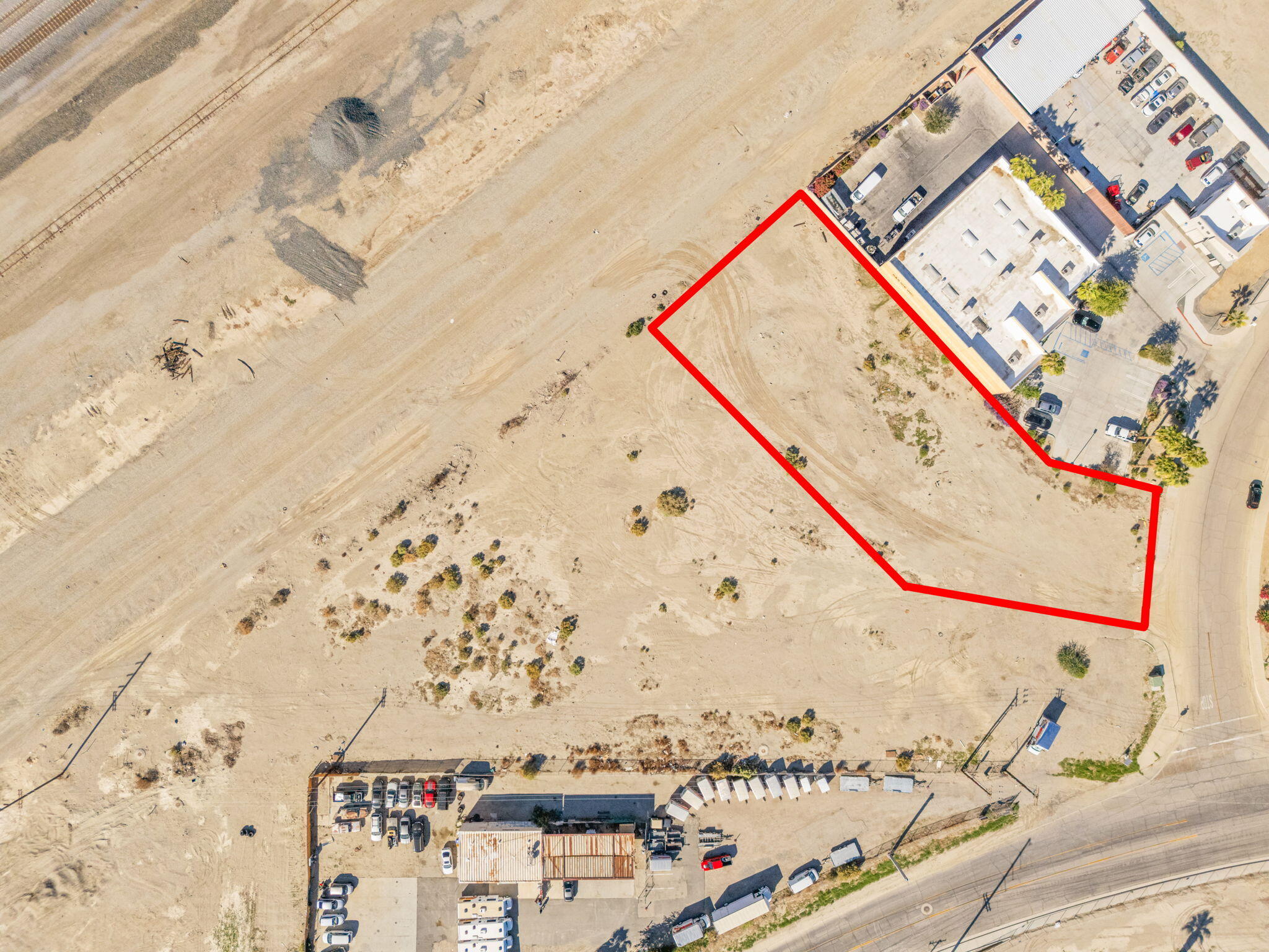 Lot 18 Commerce Indio, CA 92201 - Photo 2 of 17 a view of a bench in a yard