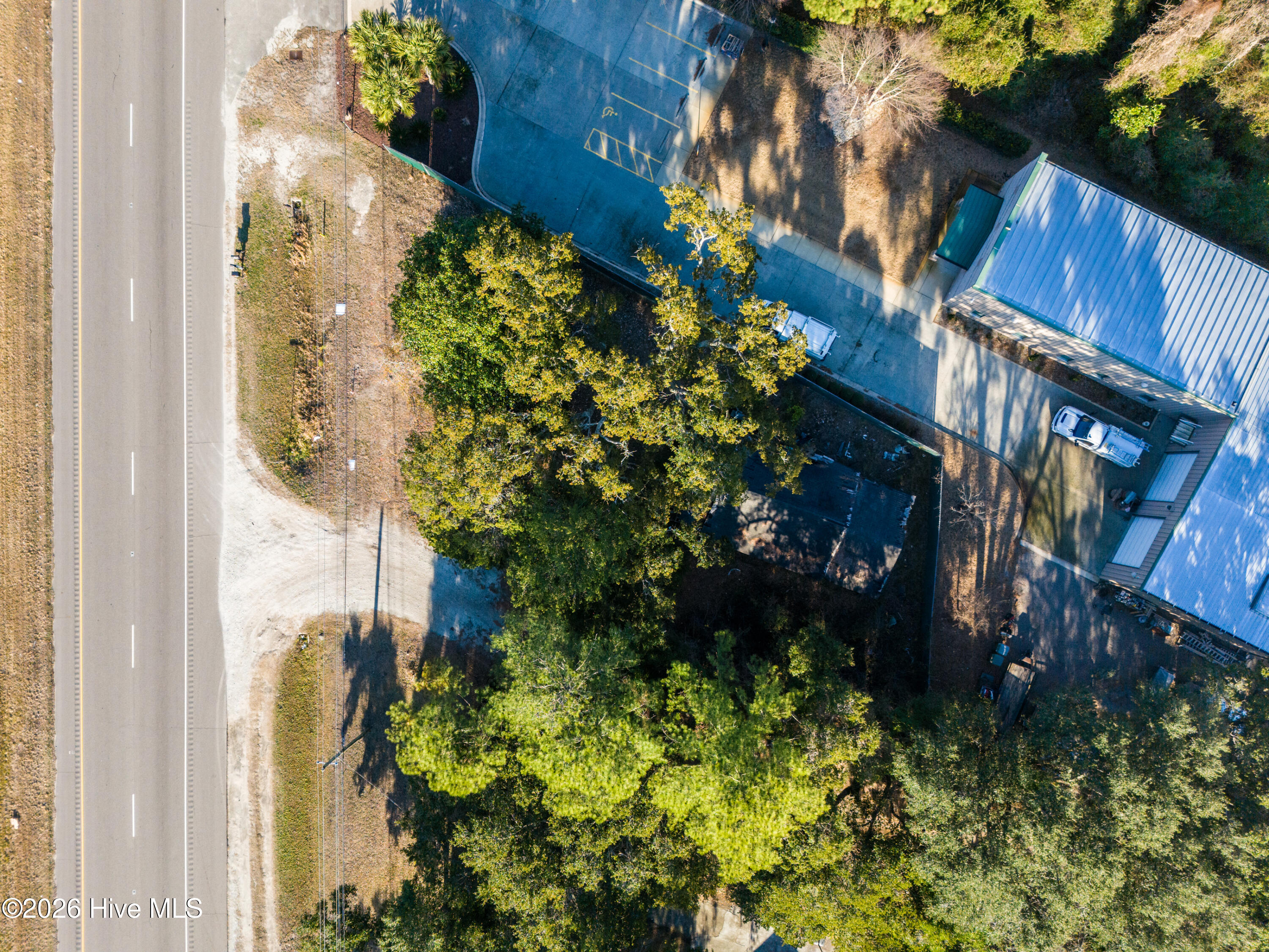 Direct overhead shot