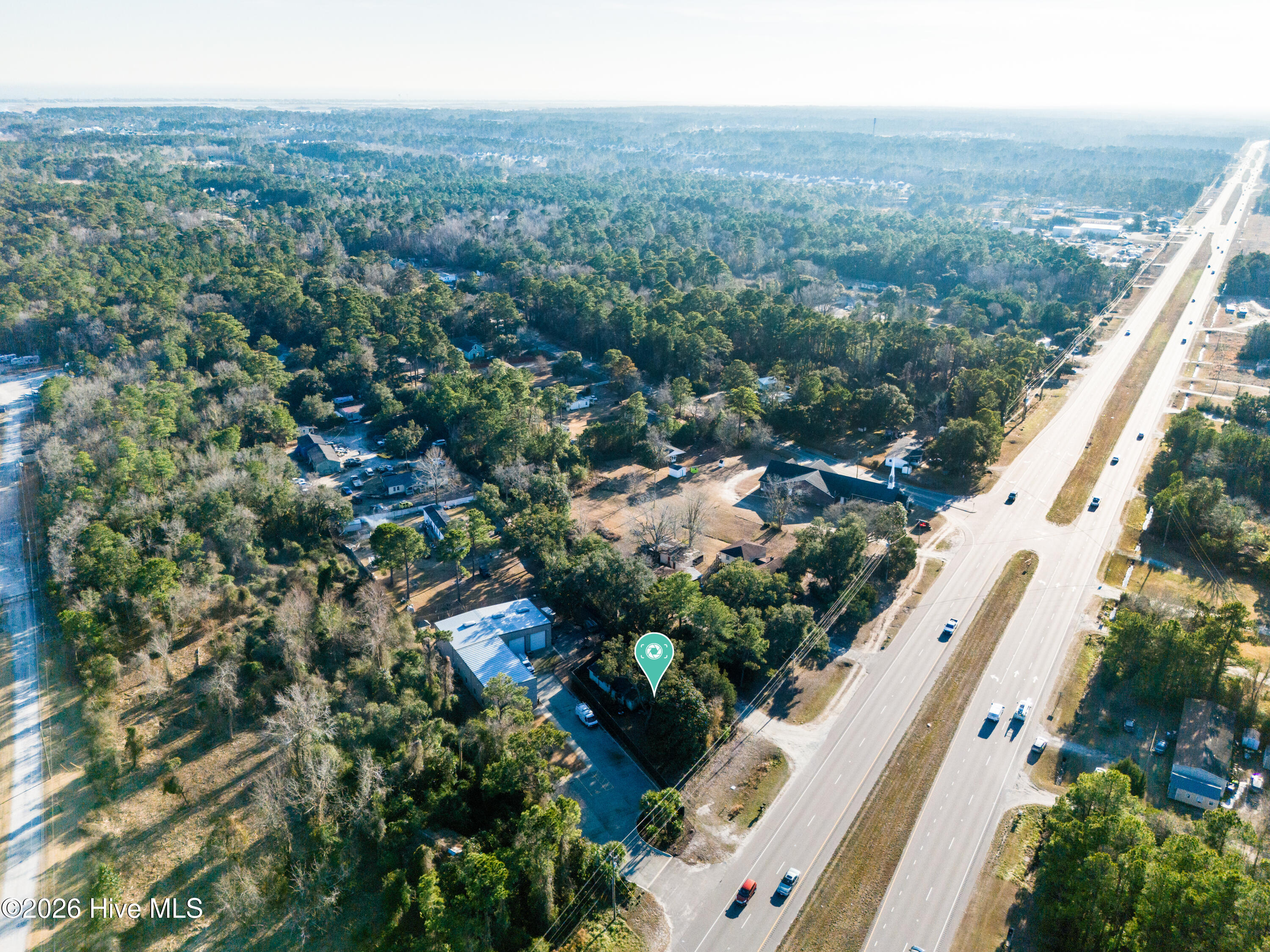 20748 Highway 17 Hampstead, NC 28443 - Photo 6 of 10 leftfront overhead with marking