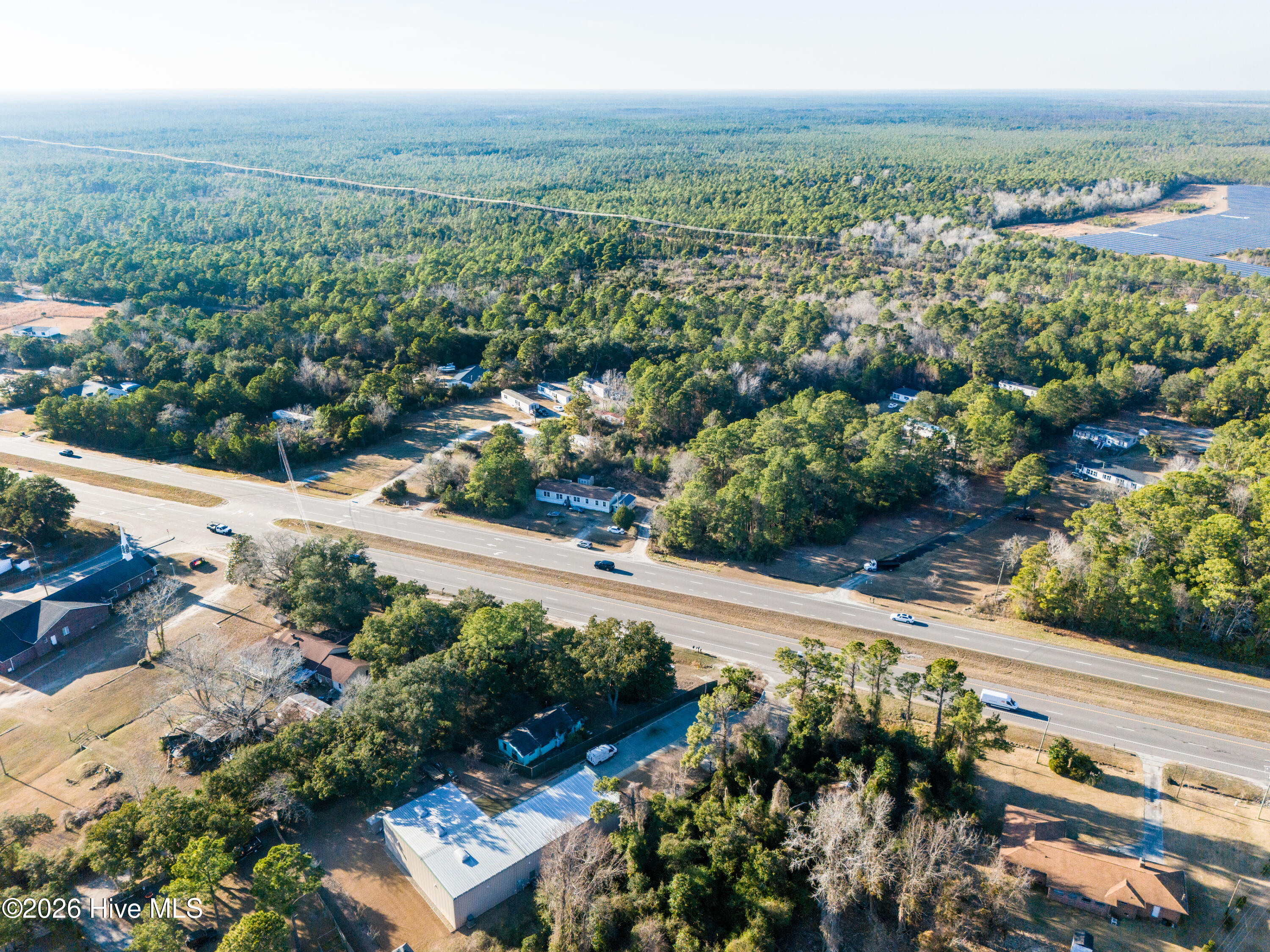20748 Highway 17 Hampstead, NC 28443 - Photo 8 of 10 right bungalow overhead shot