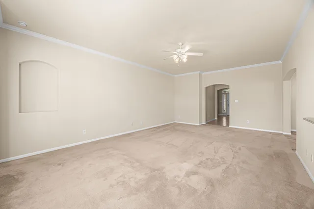 a view of empty room