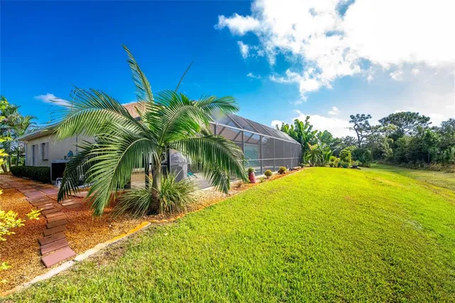 a view of outdoor space and yard