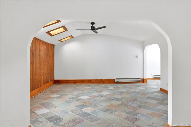 a view of room with stairs