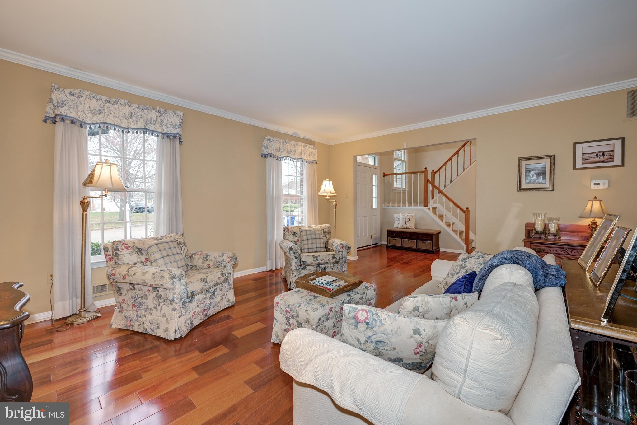 9 Swift Court Medford, NJ 08055 - Photo 10 of 54 a living room with furniture and a large window