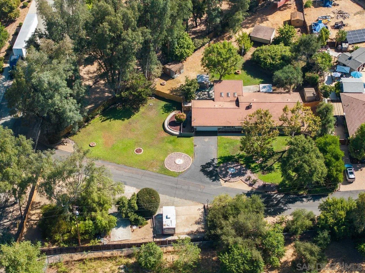 1786 Lorry Lane Escondido, CA 92029 - Photo 2 of 39 an aerial view of a house with yard swimming pool and outdoor seating
