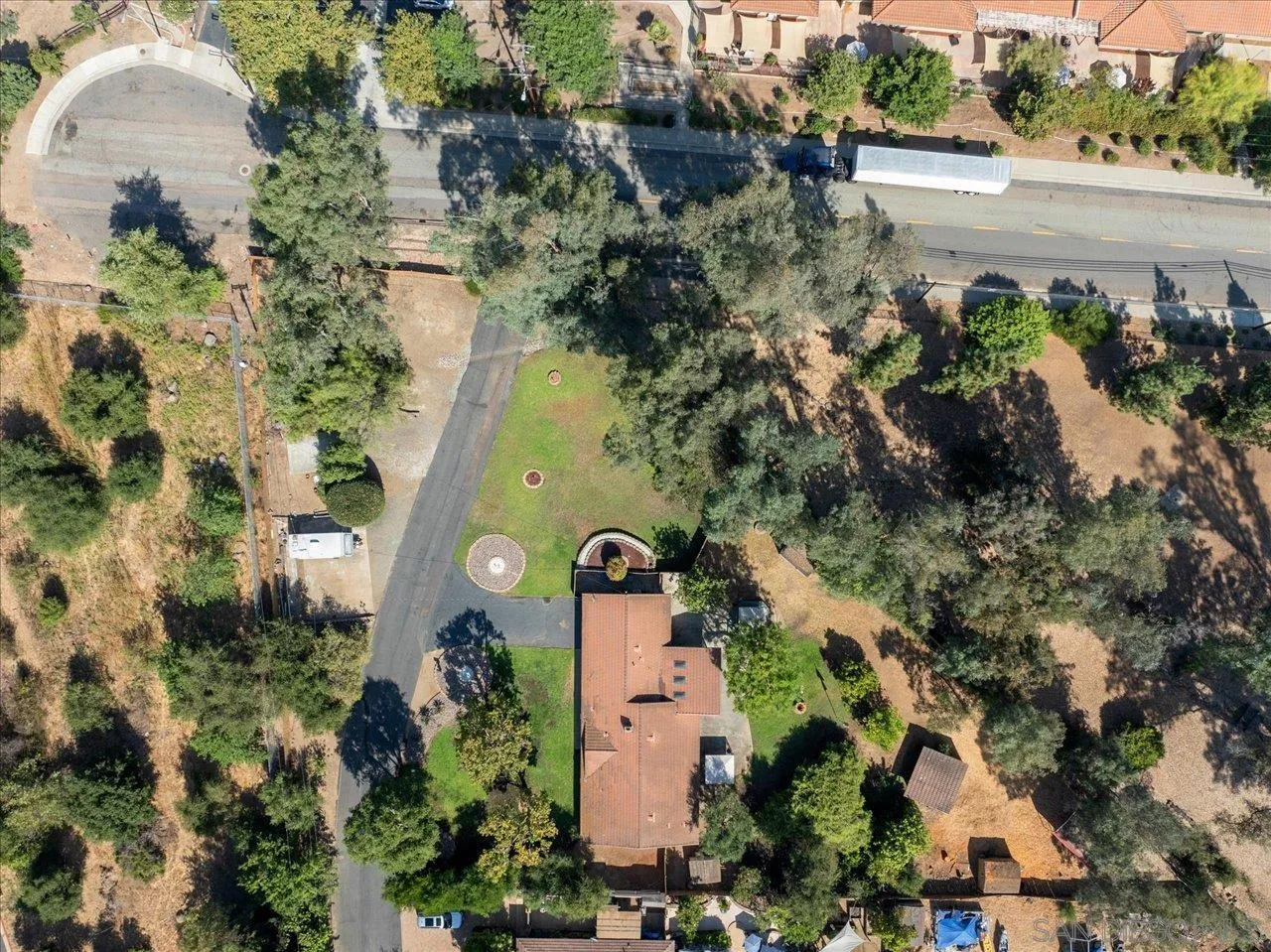 1786 Lorry Lane Escondido, CA 92029 - Photo 34 of 39 an aerial view of a house with outdoor space