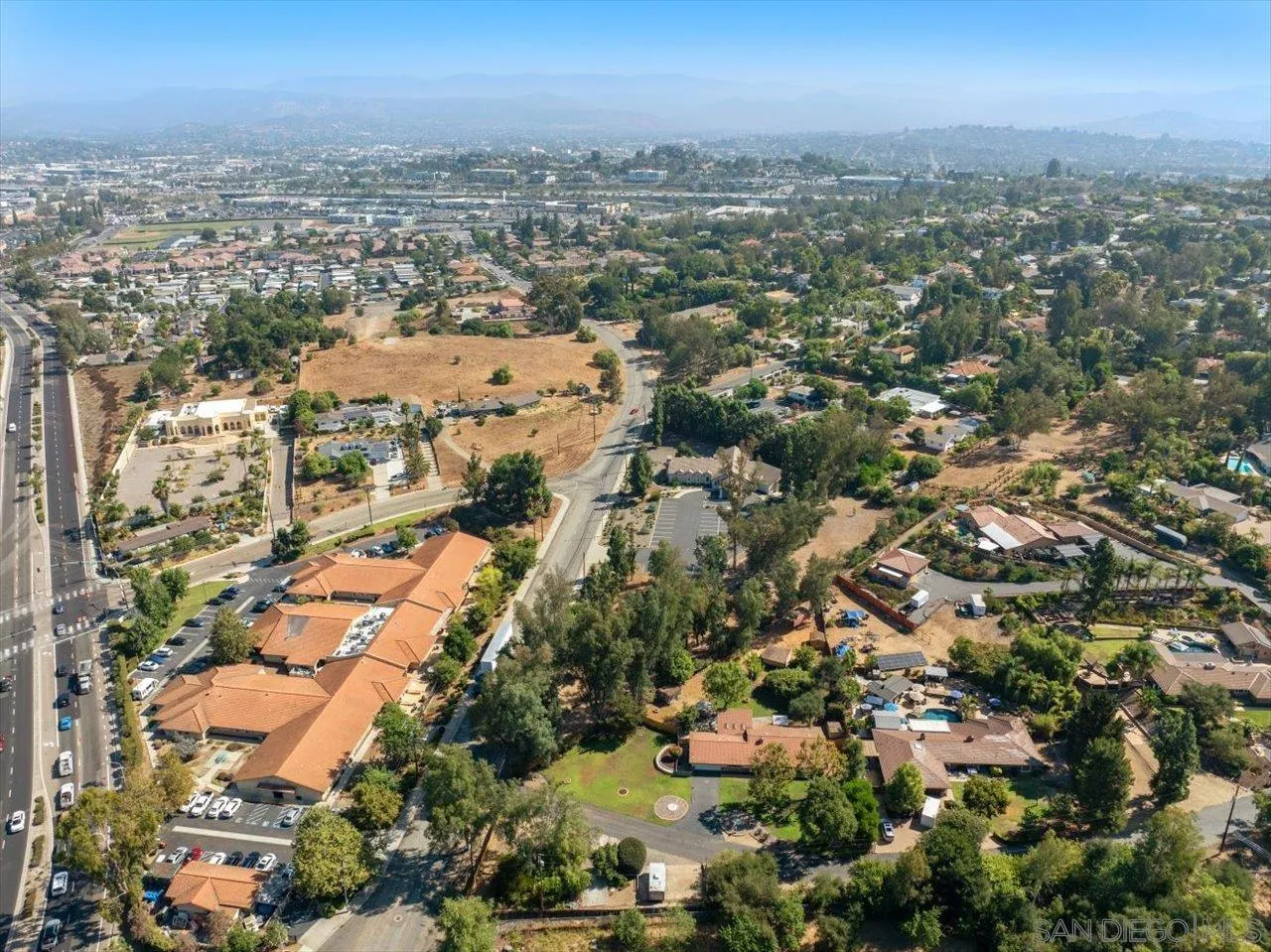 1786 Lorry Lane Escondido, CA 92029 - Photo 35 of 39 an aerial view of residential houses with city view