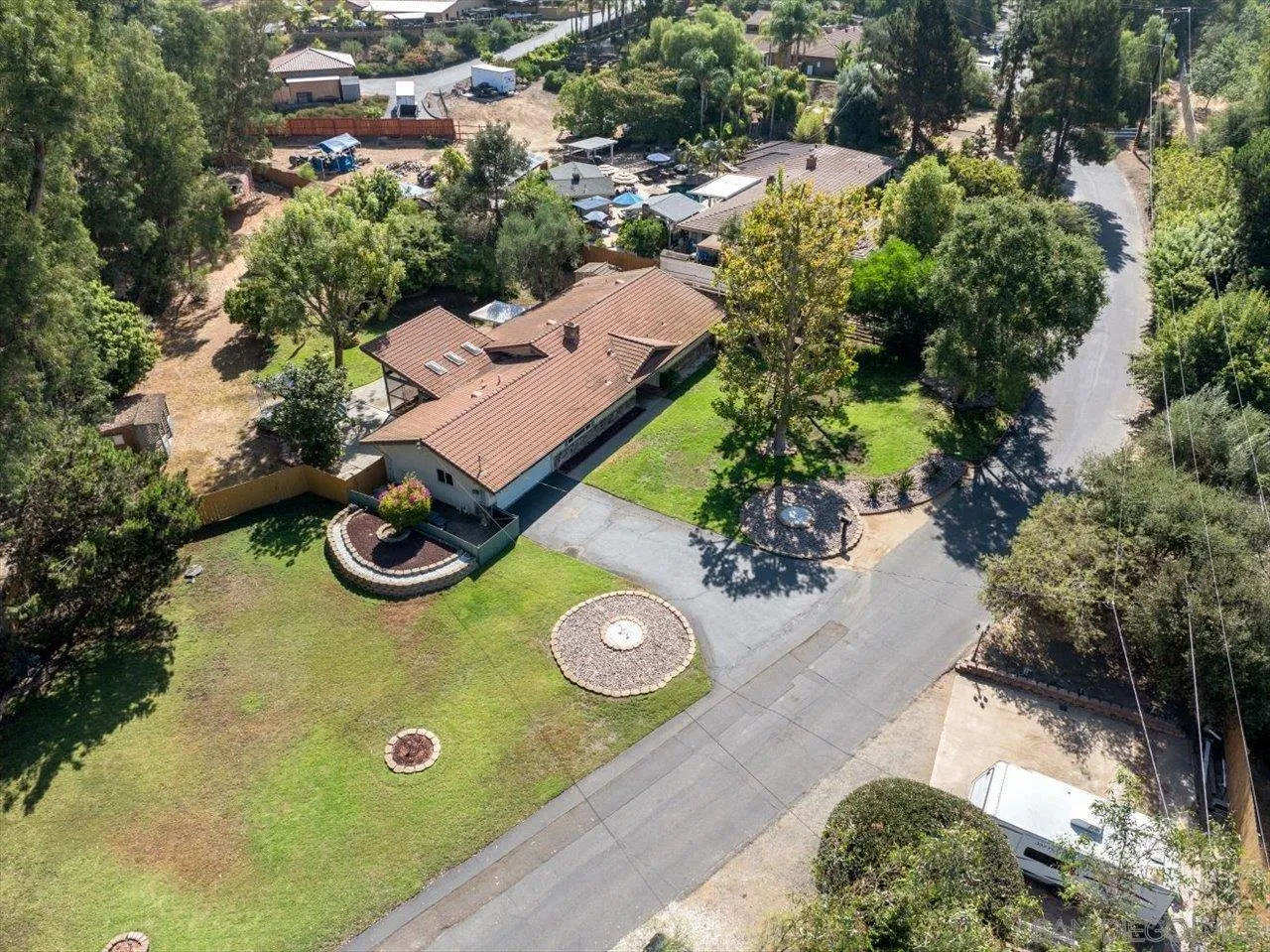 1786 Lorry Lane Escondido, CA 92029 - Photo 9 of 39 an aerial view of a house with yard