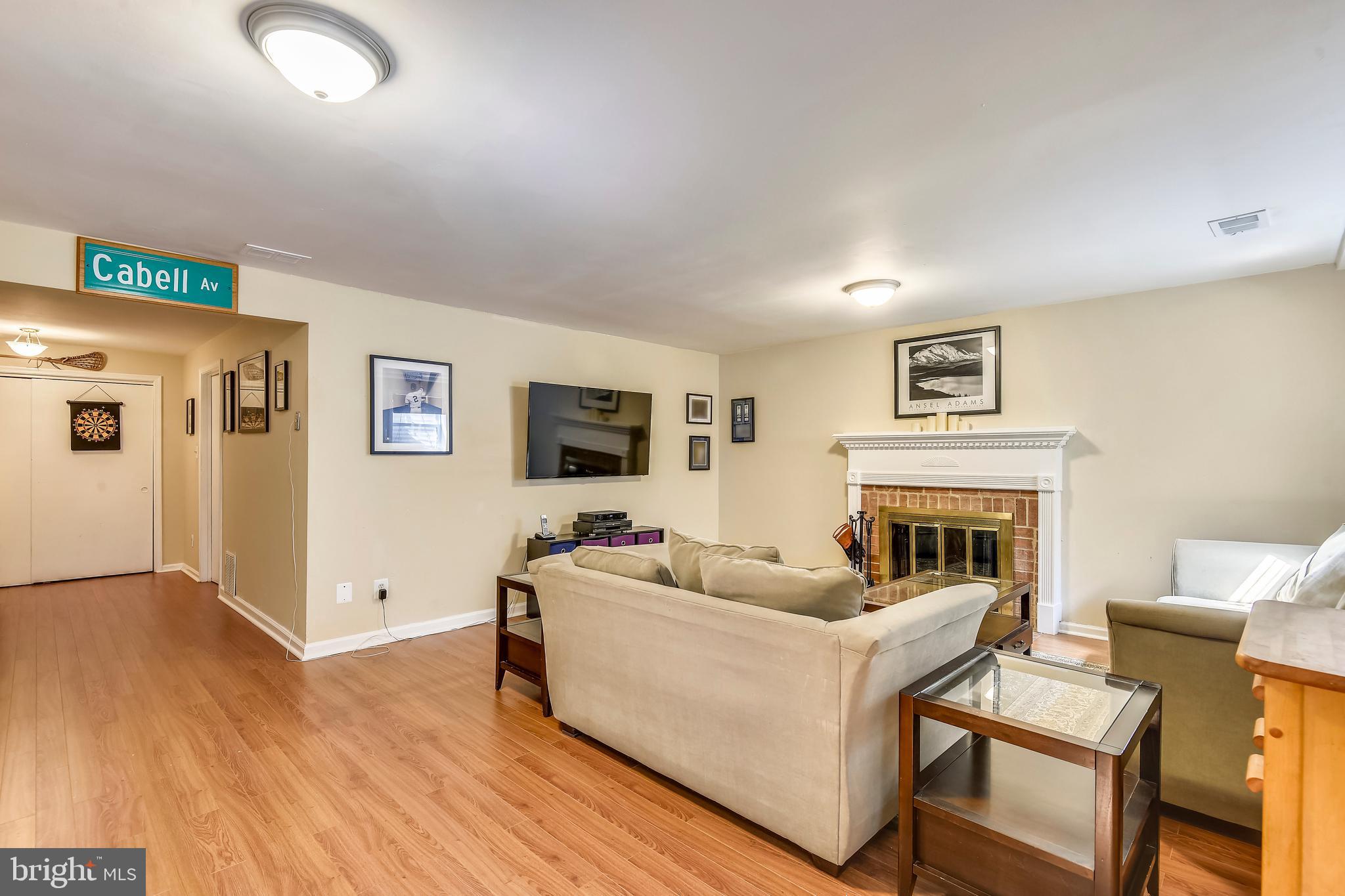 6030 Queenston Street Springfield, VA 22152 - Photo 31 of 49 Basement with wood floors