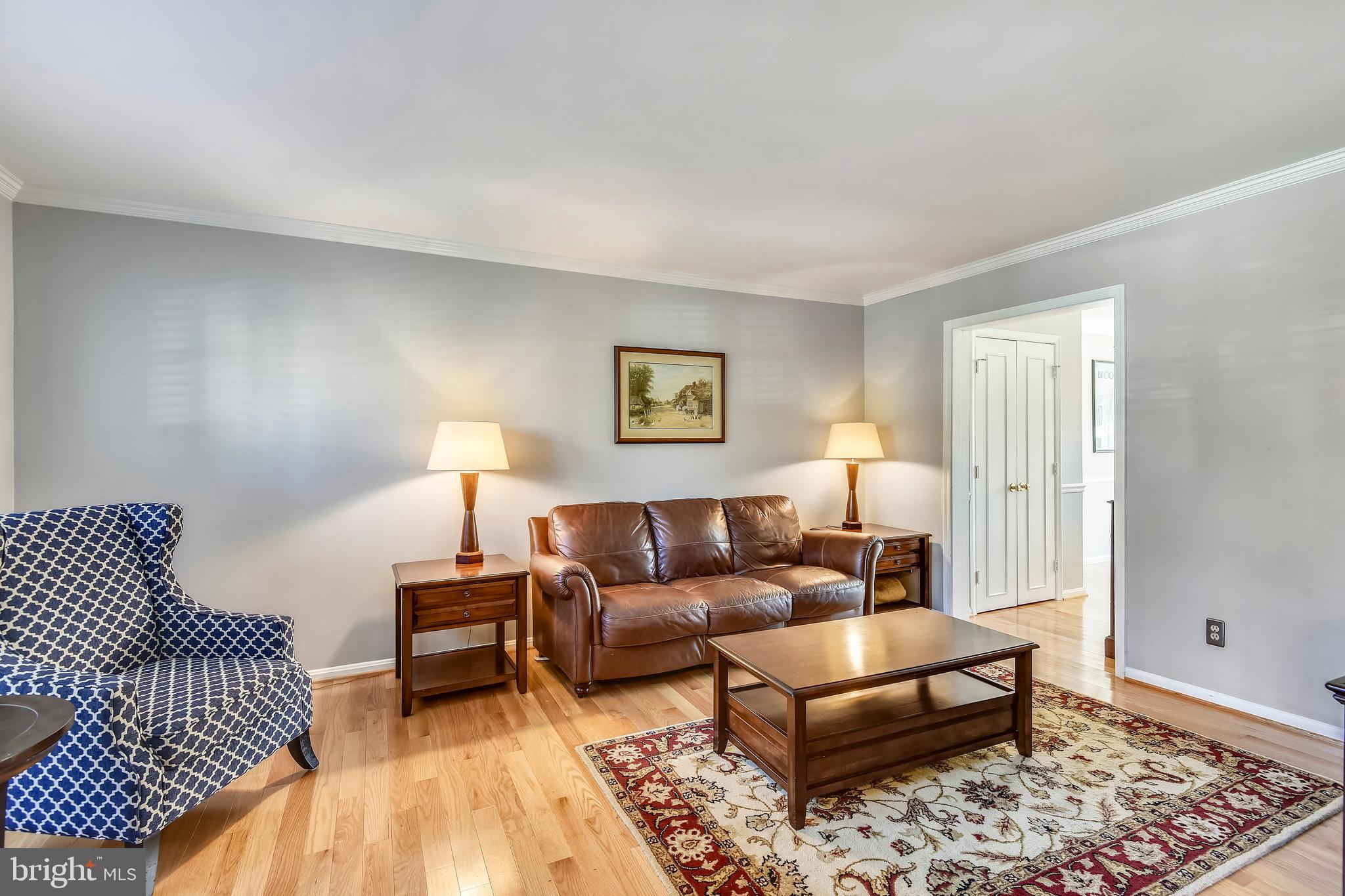 Gleaming Hardwood Floors