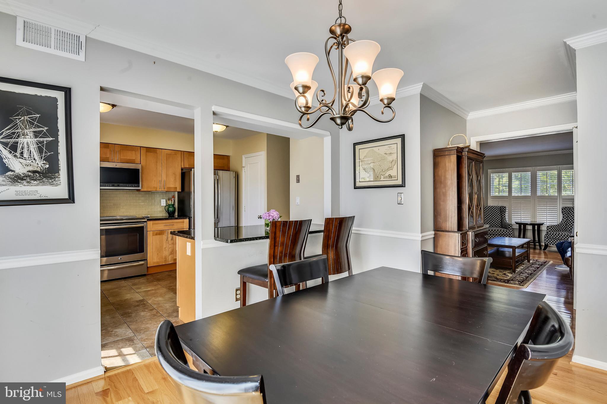 Separate Dining Area
