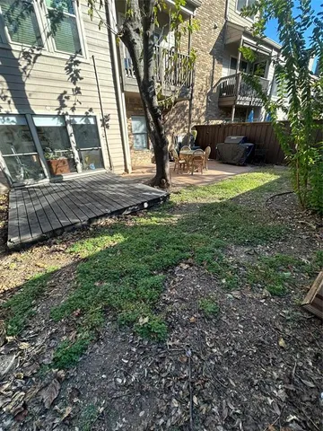a view of front door