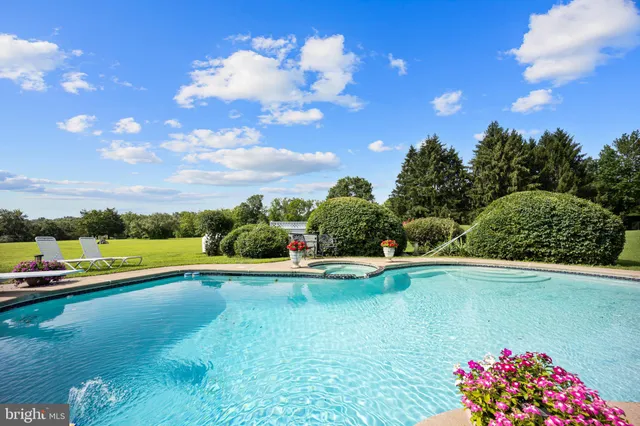 a outdoor living space with furniture