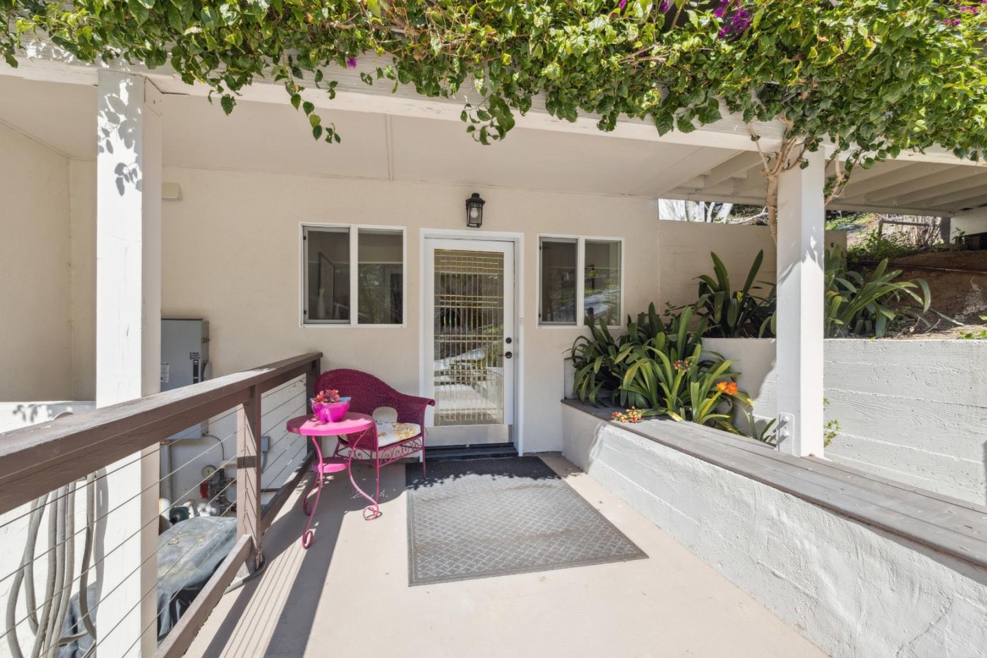 400 Dorrance Road Boulder Creek, CA 95006 - Photo 53 of 62 a view of a house with backyard and sitting area