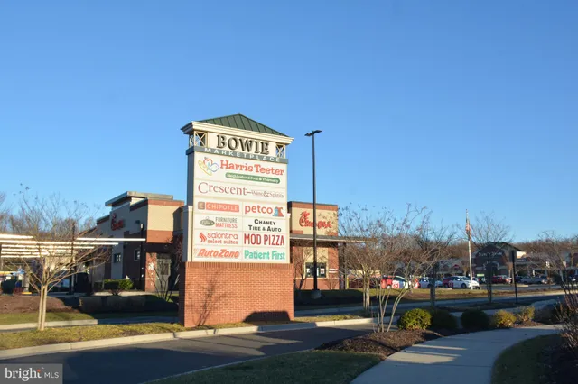 a front view of a building