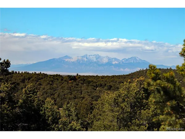a view of city and mountain