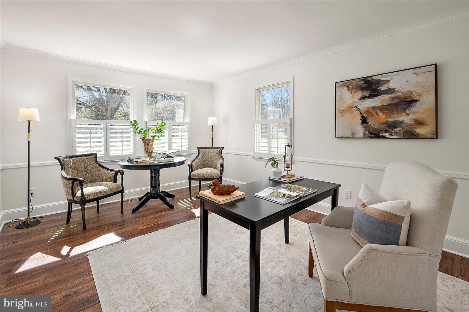 1118 Gum Bottom Road Crownsville, MD 21032 - Photo 19 of 51 Bright and inviting home office space.