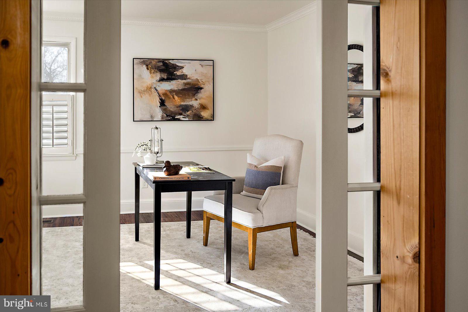 1118 Gum Bottom Road Crownsville, MD 21032 - Photo 26 of 51 Bright and inviting home office space.