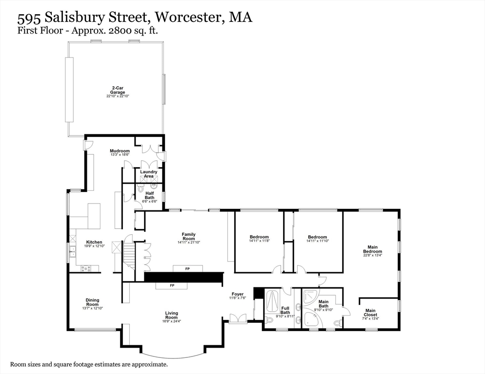 595 Salisbury Street Worcester, MA 01609 - Photo 40 of 41