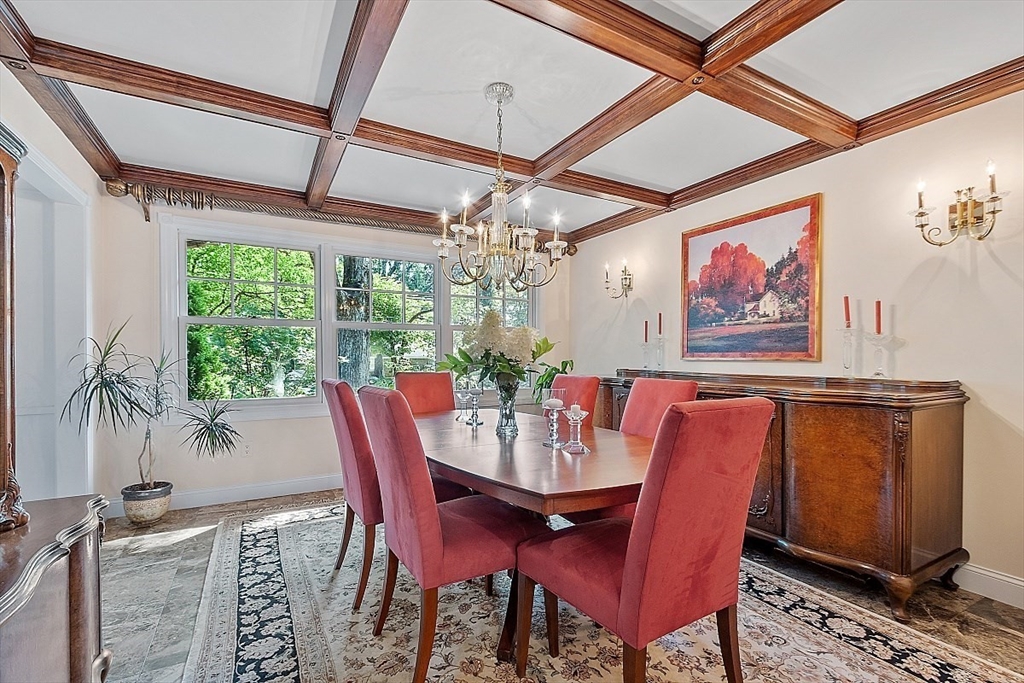 595 Salisbury Street Worcester, MA 01609 - Photo 7 of 41 a view of a dining room with furniture window and outside view