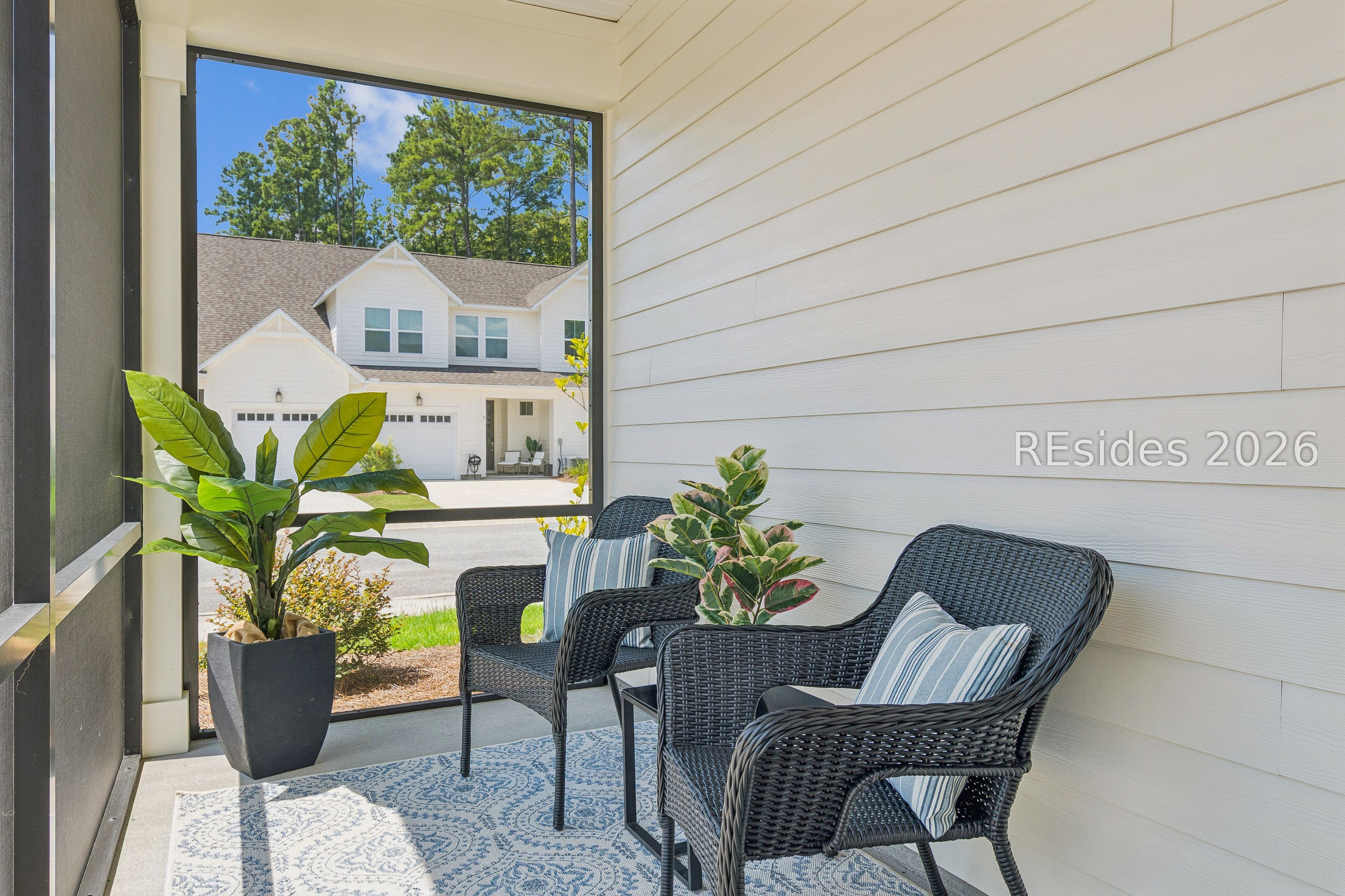 20 Mercer Street Bluffton, SC 29910 - Photo 42 of 52 Rear Screened Porch