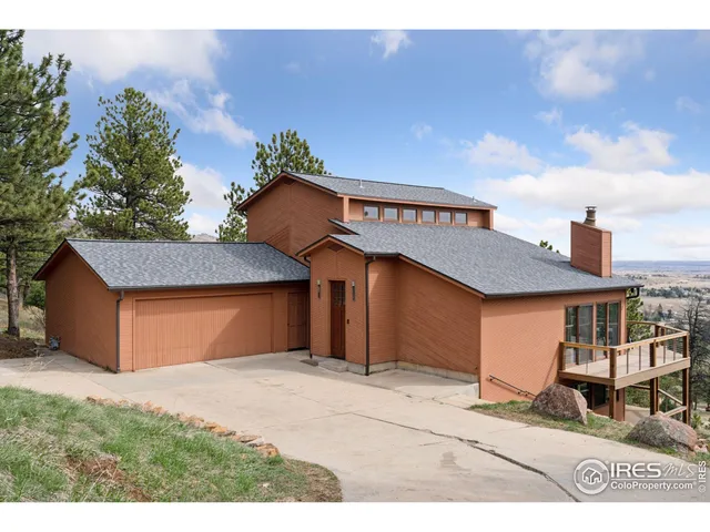 a house with view of a house