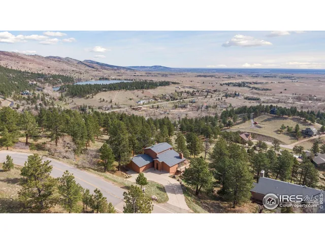 a view of city and mountain