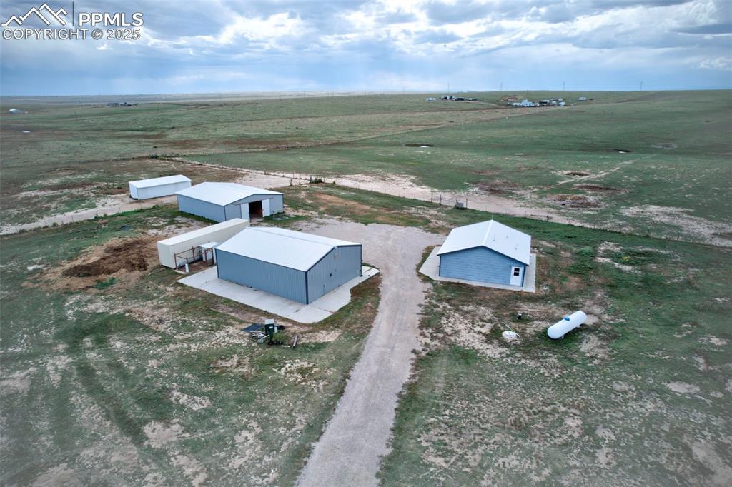 a view of a lake with an outdoor space