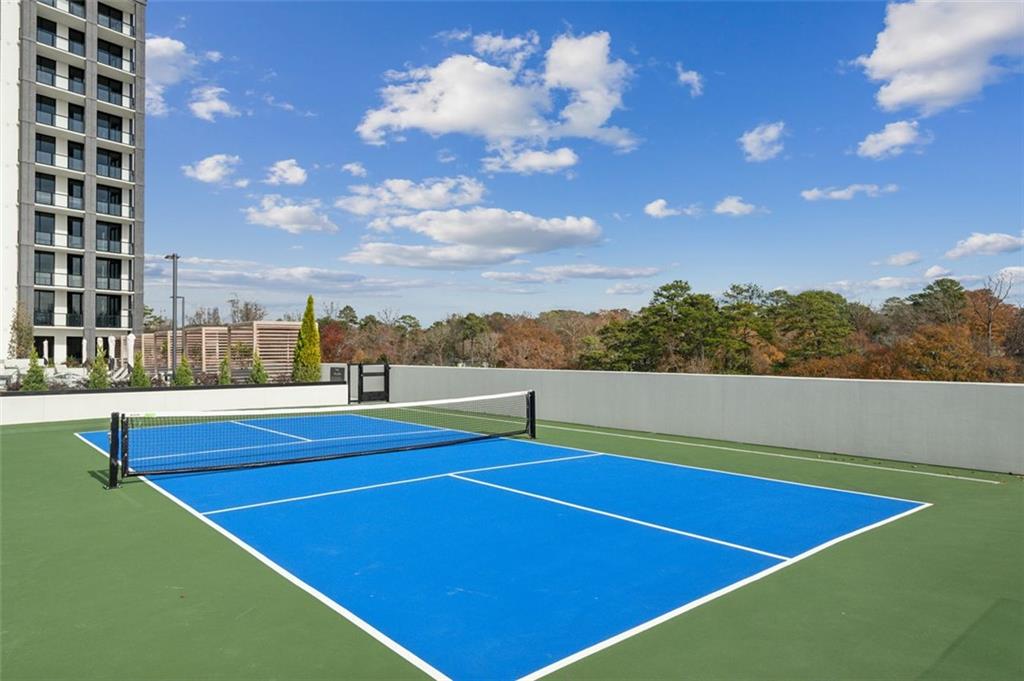 2425 Peachtree Street Northeast, Unit 1106 Atlanta, GA 30305 - Photo 28 of 43 a view of tennis court