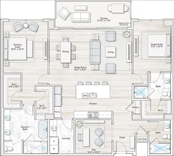 $1,775,000 | 2425 Peachtree Street Northeast, Unit 1106, Atlanta, GA 30305