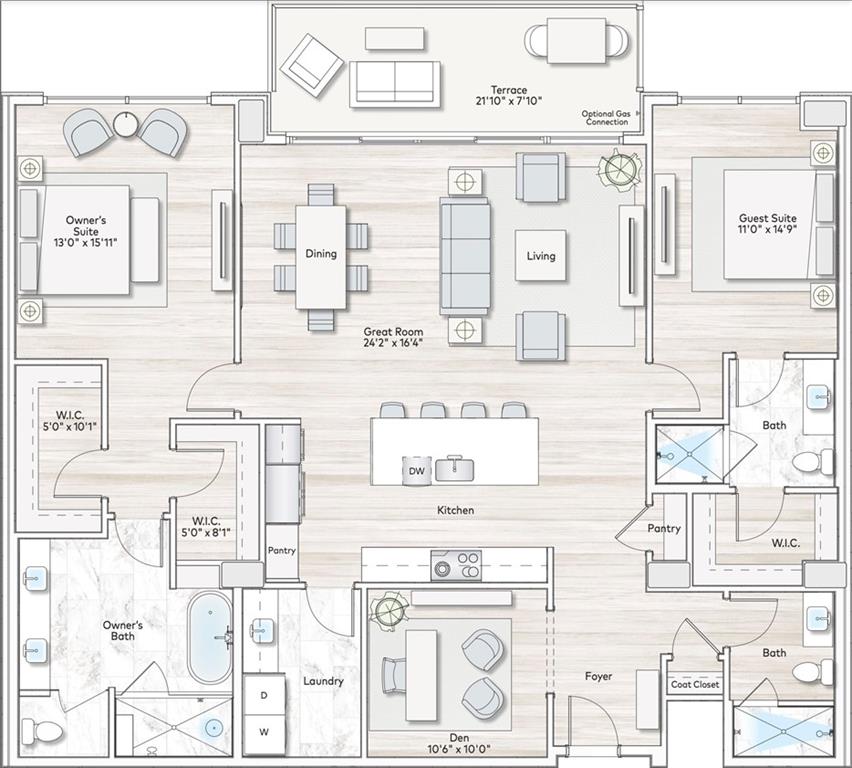 2425 Peachtree Street Northeast, Unit 1106 Atlanta, GA 30305 - Photo 42 of 43
