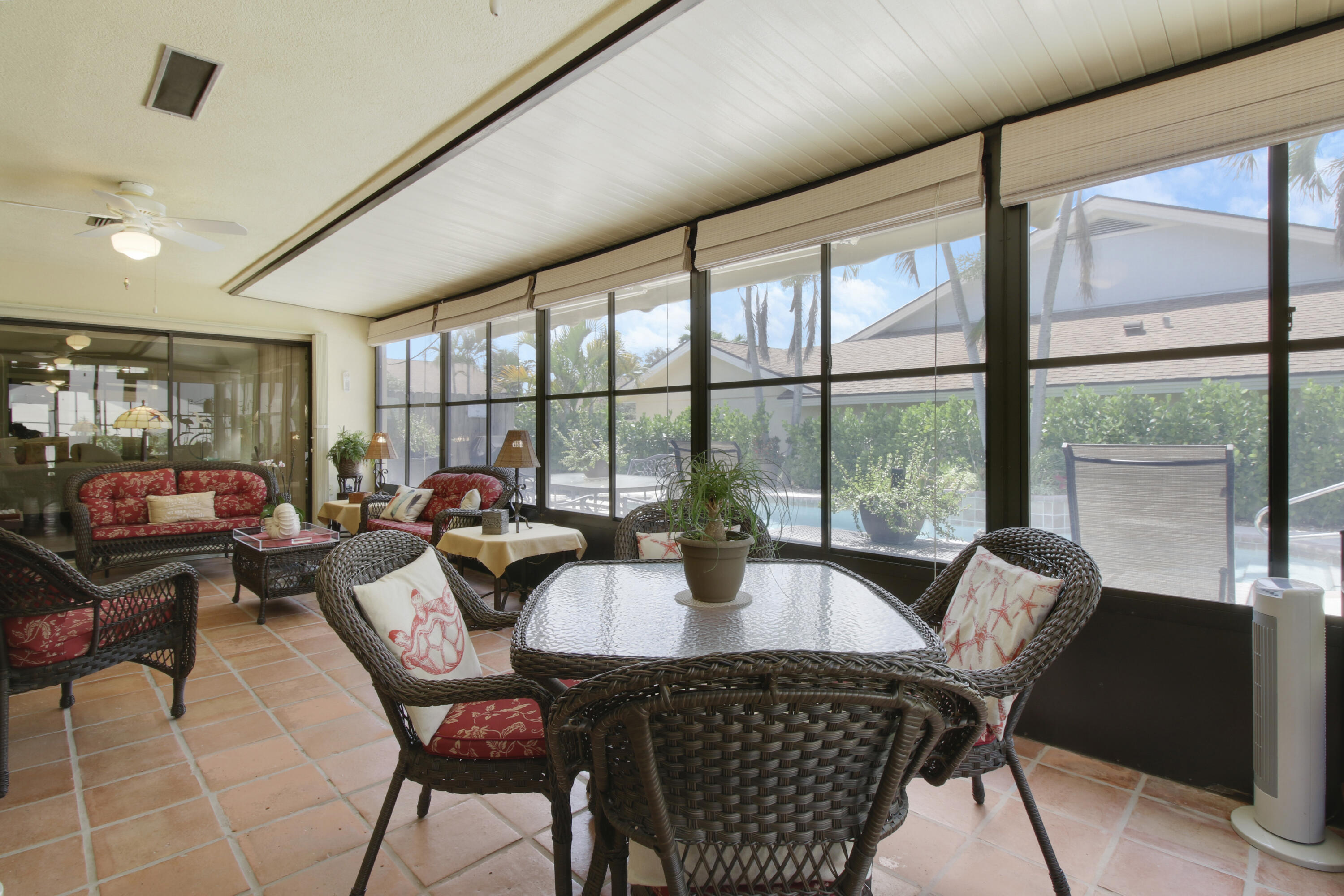 104 Harbourside Circle Jupiter, FL 33477 - Photo 30 of 41 a view of a dining room with furniture window and outside view