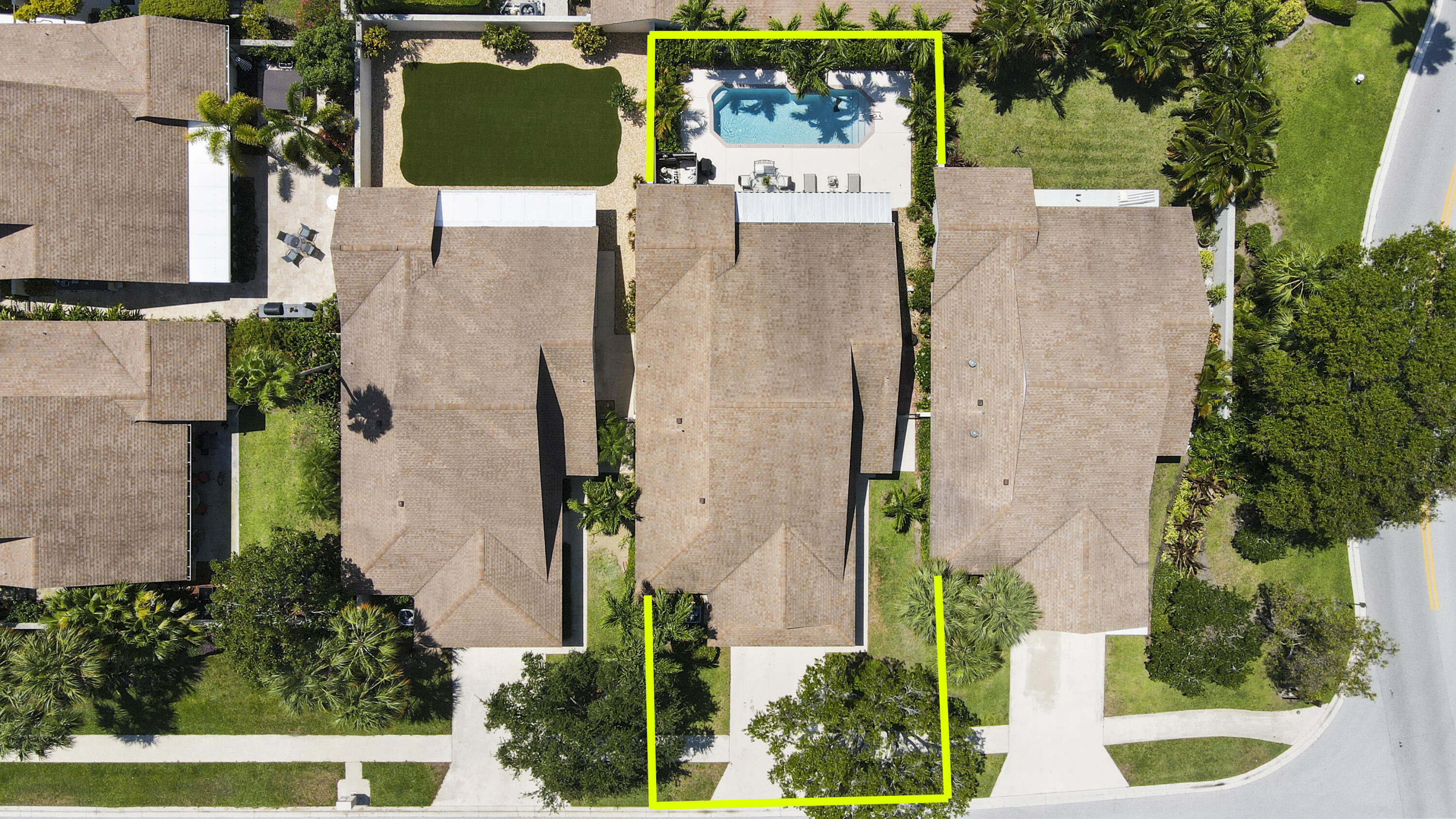 104 Harbourside Circle Jupiter, FL 33477 - Photo 3 of 41 an aerial view of a house with outdoor space