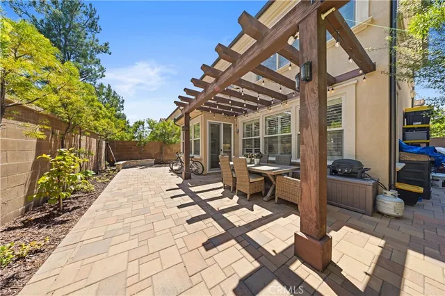 a view of an outdoor sitting area