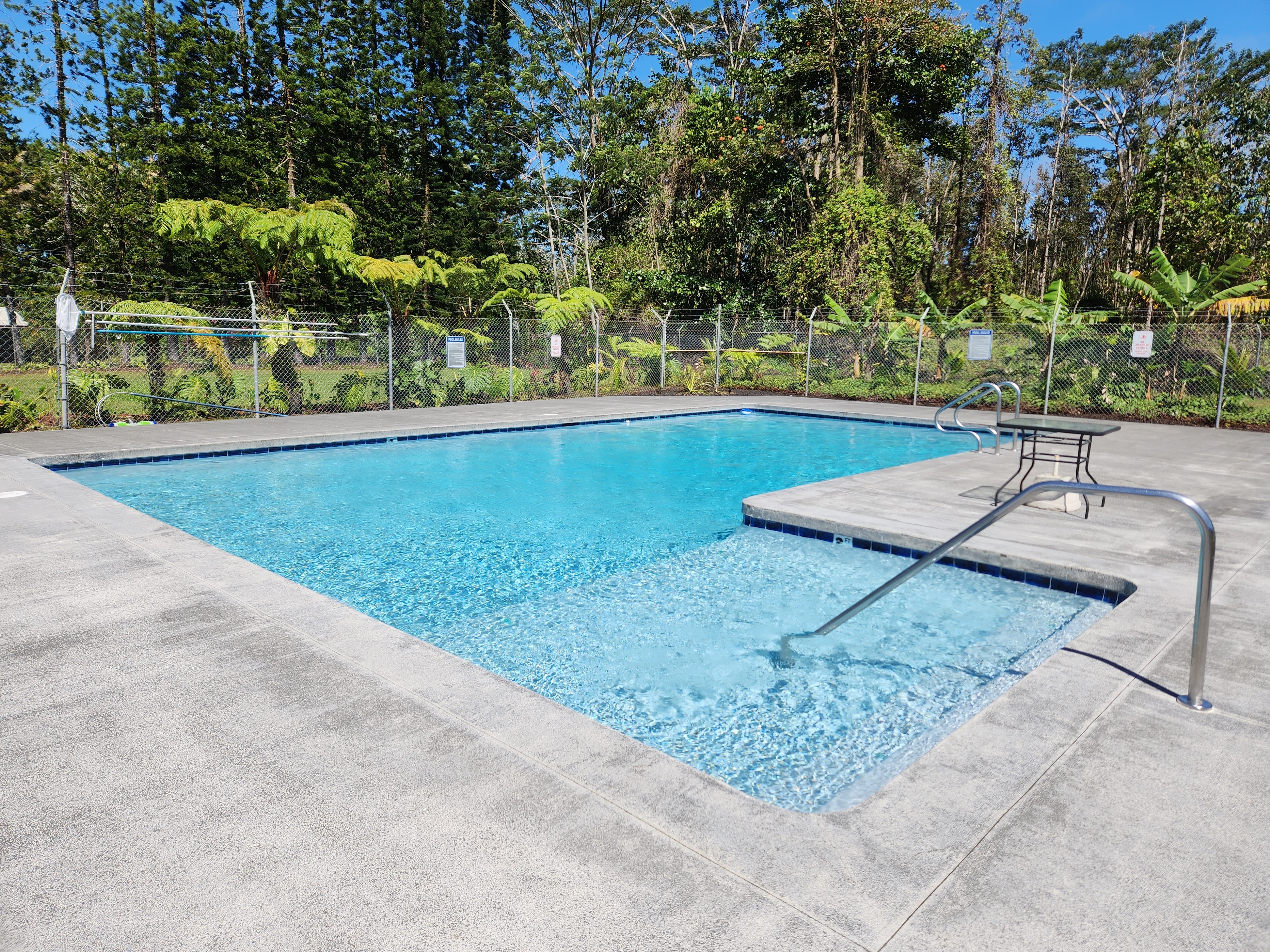 Kehau Road Pahoa, HI 96778 - Photo 8 of 10 a view of a backyard with large trees