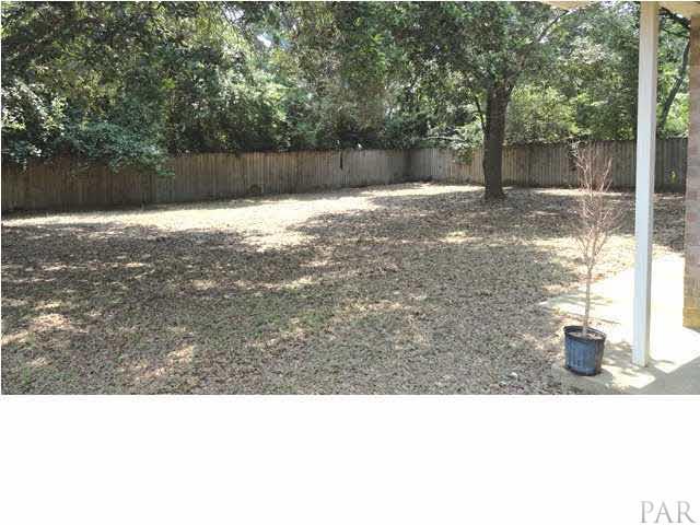 912 Rentz Avenue, Unit A&B Pensacola, FL 32507 - Photo 20 of 20 BACKYARD WITH PRIVACY FENCE.