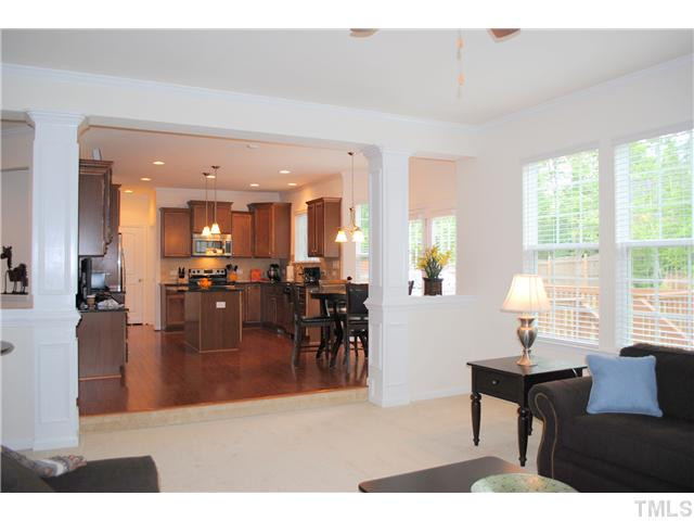 1018 Lakeview Road Durham, NC 27712 - Photo 8 of 25 a living room with furniture and a large window