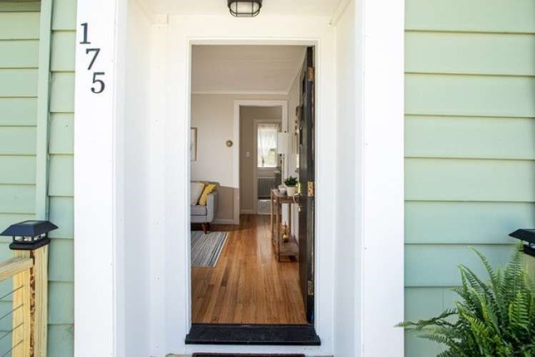 175 Maple Street Somerset, MA 02726 - Photo 2 of 25 a hallway with a view of bedroom and bathroom