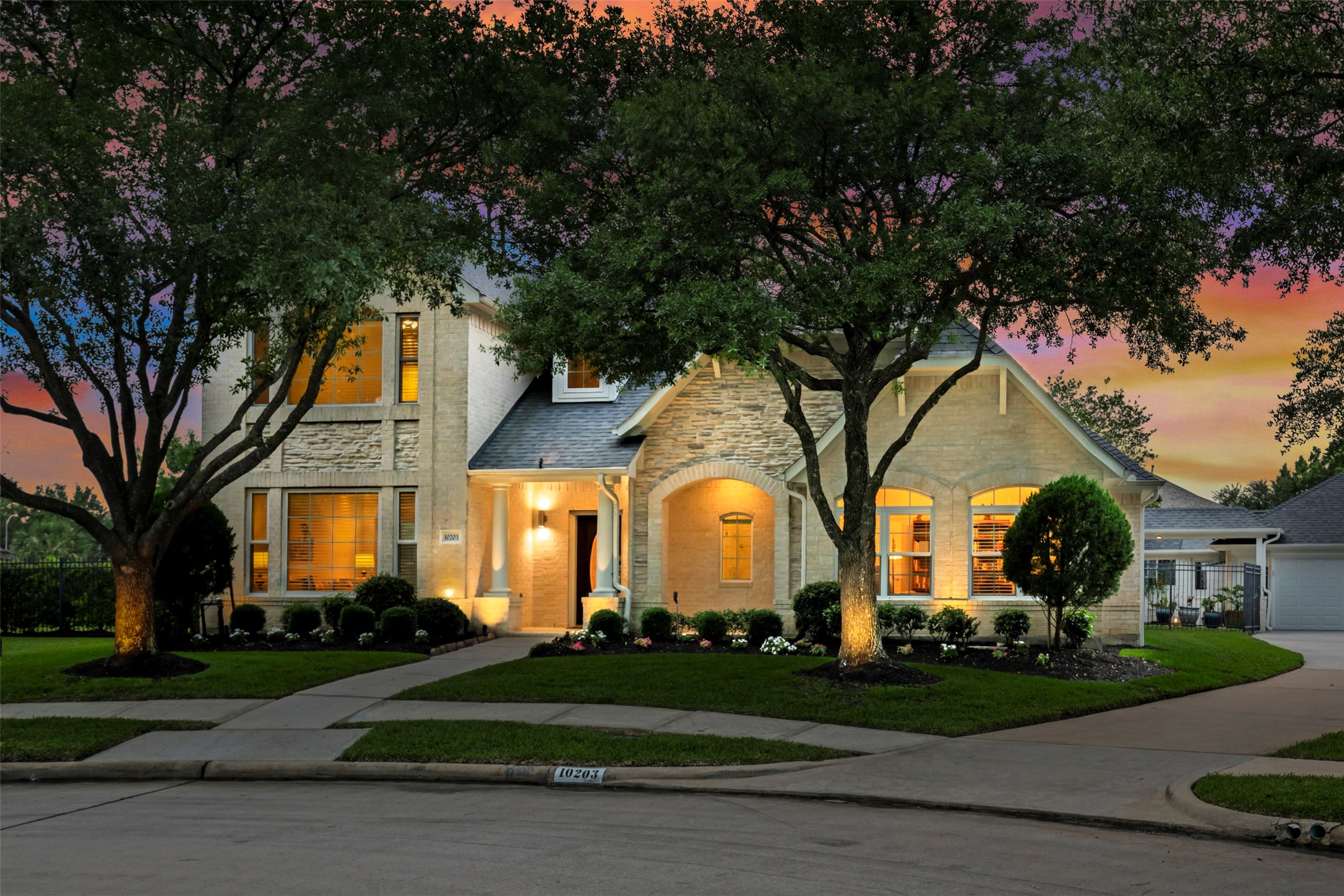 10203 Noble Pointe Court Spring, TX 77379 - Photo 4 of 50 Private and quiet cul-de-sac location. No cut through traffic. Rachio 12-zone irrigation system with controller in garage. Leveled all sections of driveay and walkways by pressure injection of foam, sealed all joints/cracks.