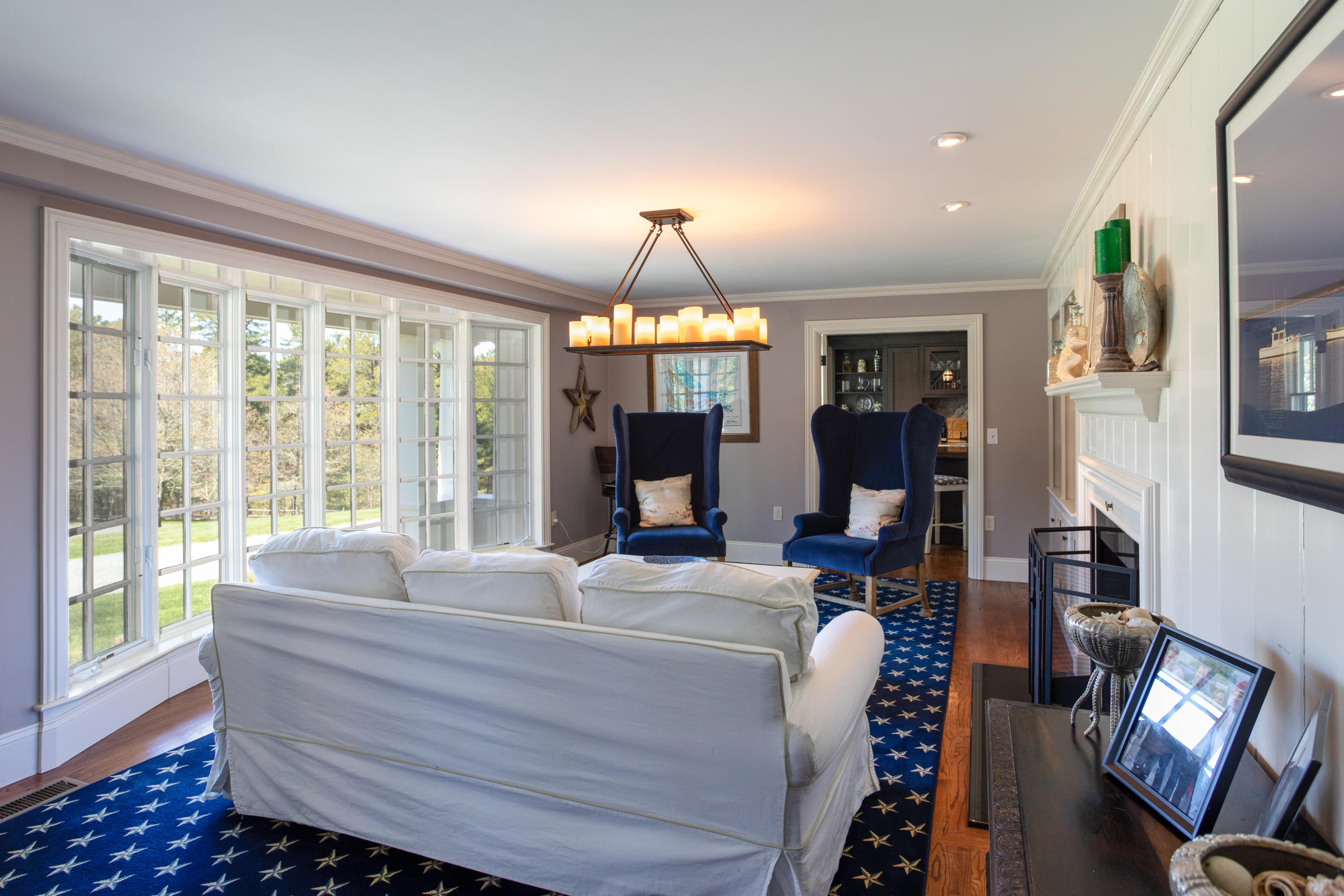 120 Smoke Valley Road Osterville, MA 02655 - Photo 14 of 64 a room with a bed mirror and furniture