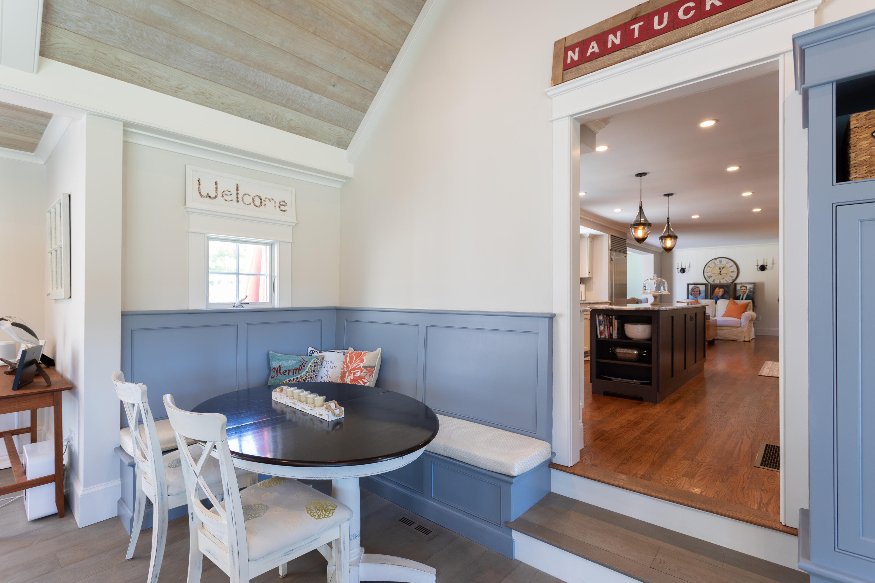 120 Smoke Valley Road Osterville, MA 02655 - Photo 16 of 64 a view of a dining room with furniture and wooden floor