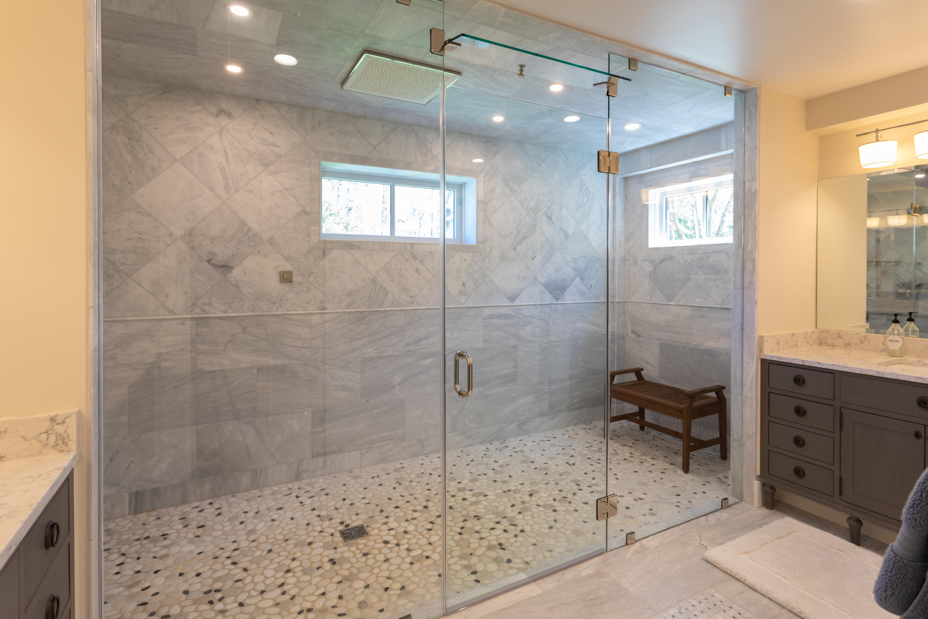 120 Smoke Valley Road Osterville, MA 02655 - Photo 25 of 64 a bathroom with a bathtub and a shower