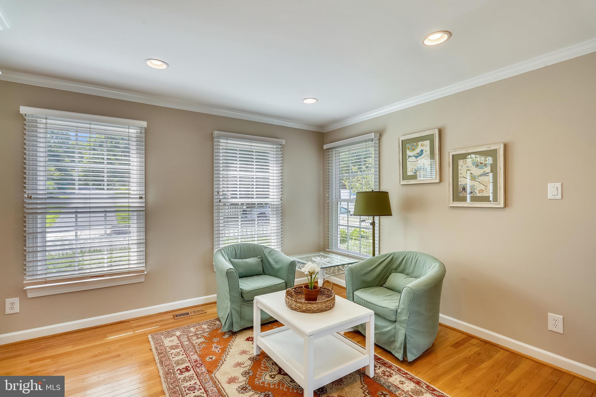 123 Little Quarry Road Gaithersburg, MD 20878 - Photo 14 of 64 Living room w/elegant moldings