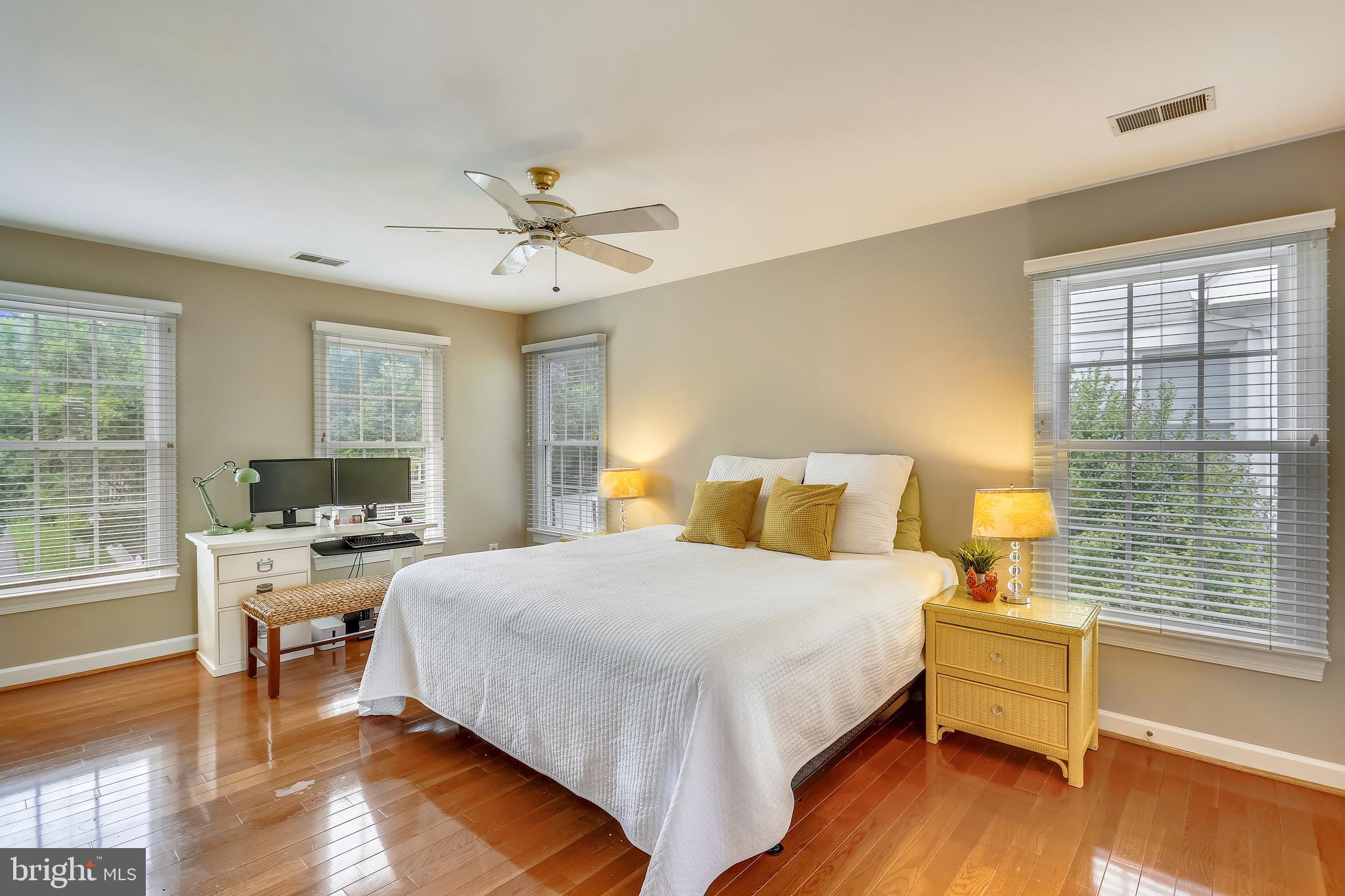 123 Little Quarry Road Gaithersburg, MD 20878 - Photo 22 of 64 Luxury owners' suite w/ceiling fan