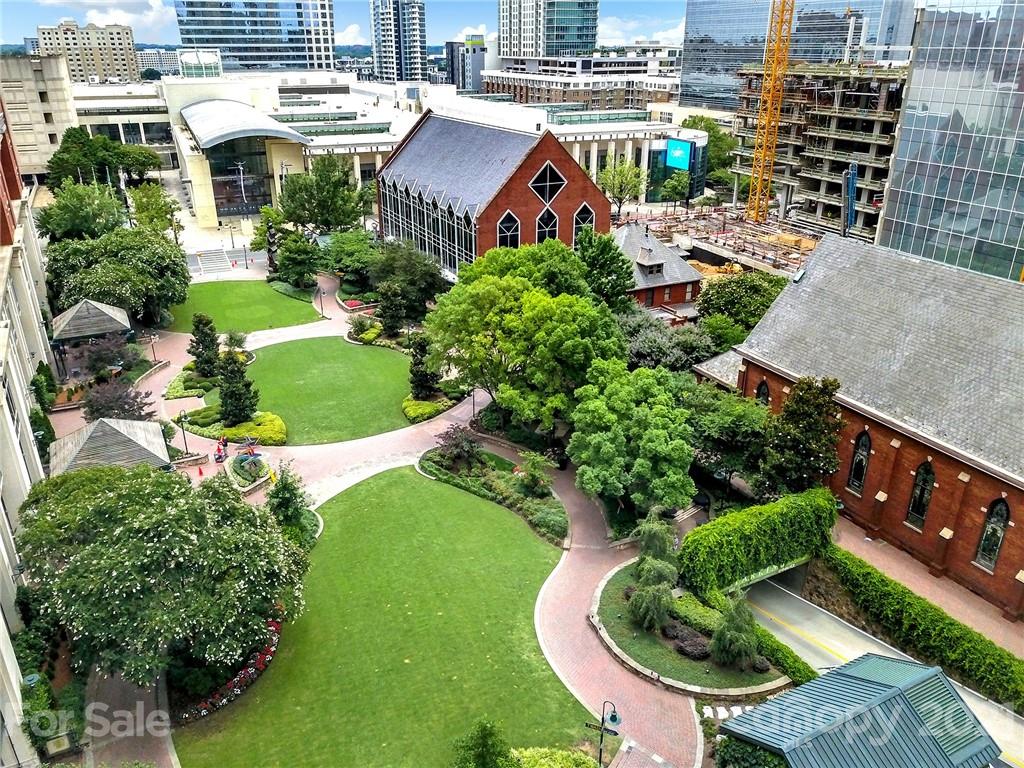 435 South Tryon Street, Unit 706 Charlotte, NC 28202 - Photo 2 of 40 an aerial view of multiple house