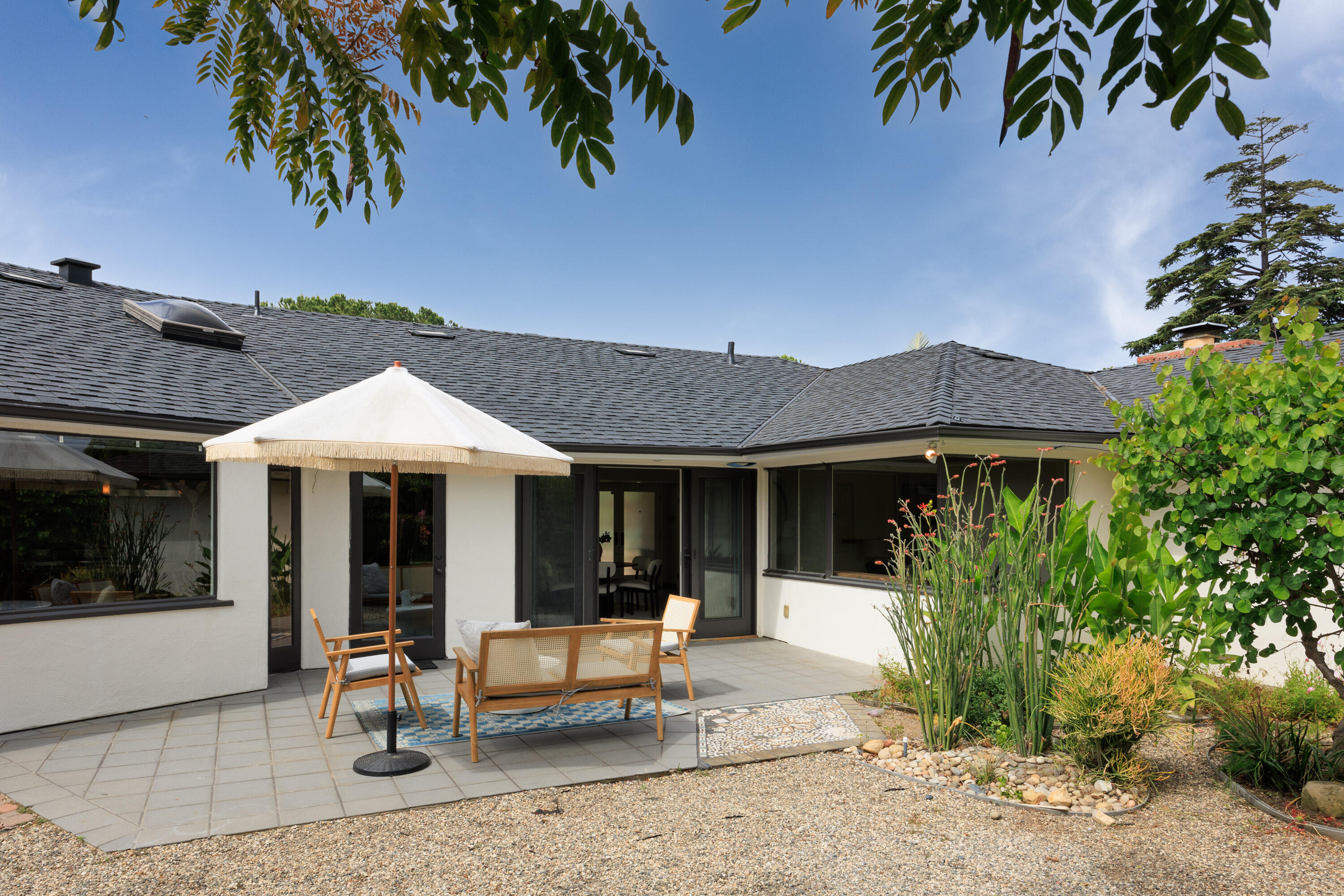 4 El Arco Drive Santa Barbara, CA 93105 - Photo 17 of 26 a view of a house with a porch